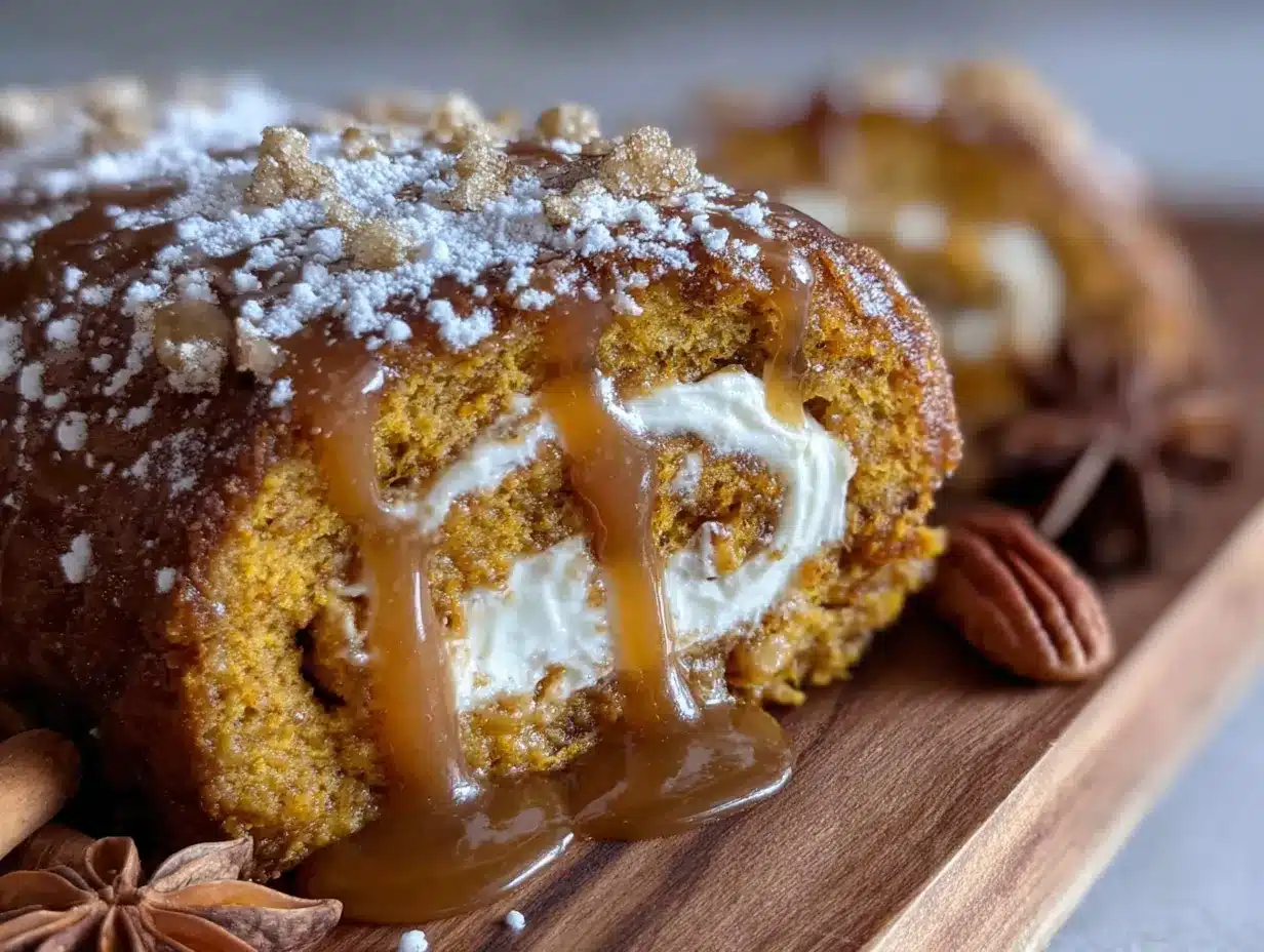 spiced pumpkin roll preparation steps