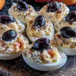 spider deviled eggs - featured image