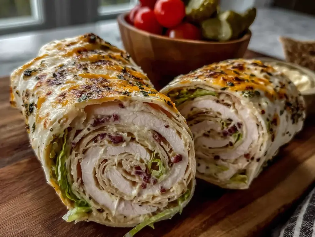Turkey and Cheddar Lunchbox Roll-Ups - featured image