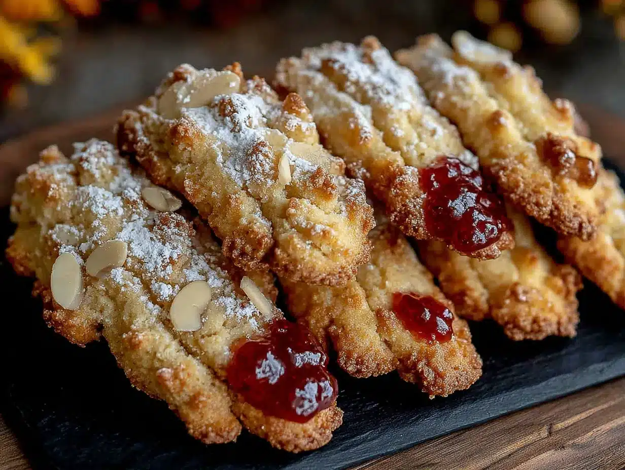 witch finger cookies for Halloween preparation steps