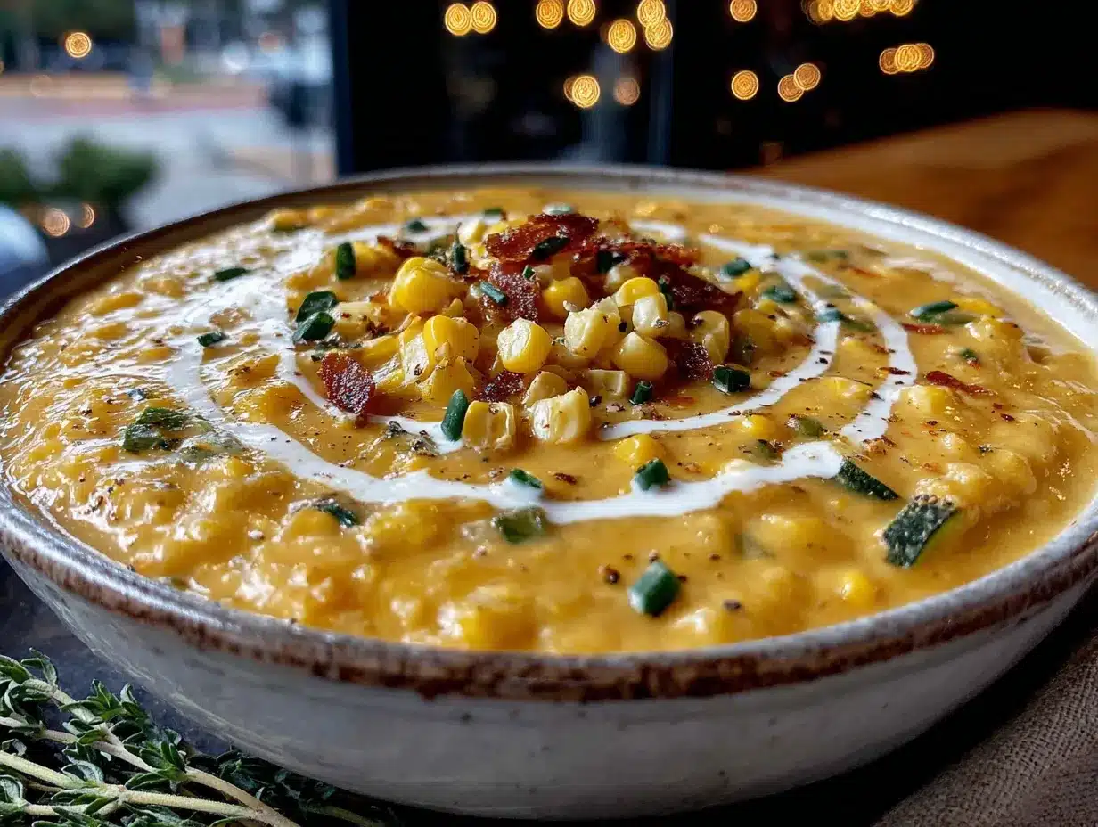 zucchini corn chowder preparation steps