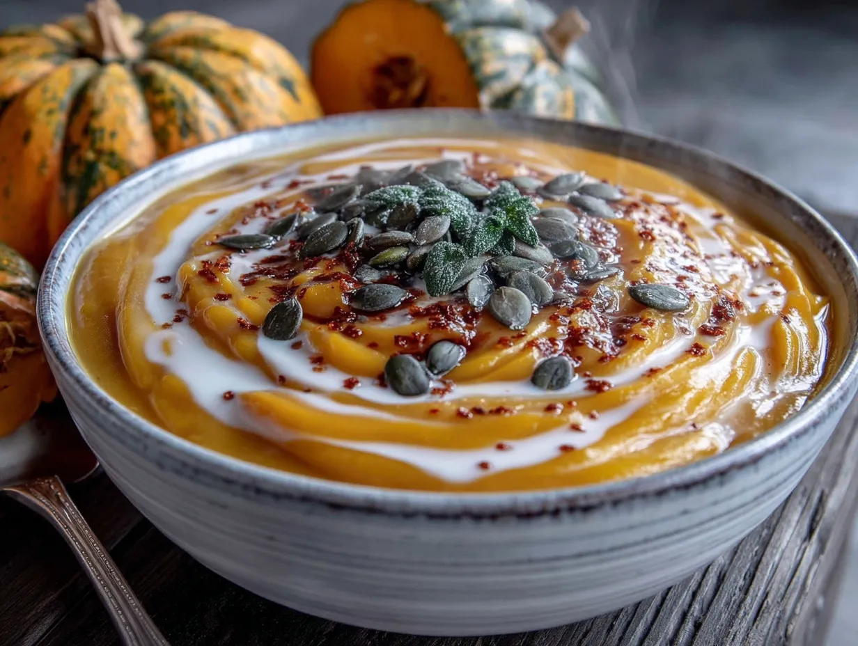 acorn squash soup preparation steps