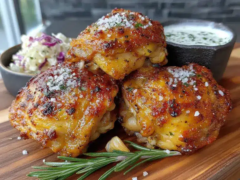 air fryer chicken thighs - featured image