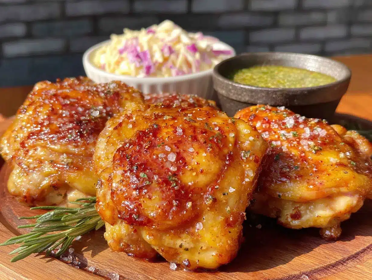 air fryer chicken thighs preparation steps