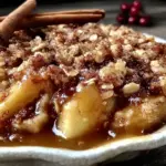 brown butter apple crisp - featured image