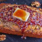 browned butter banana bread - featured image