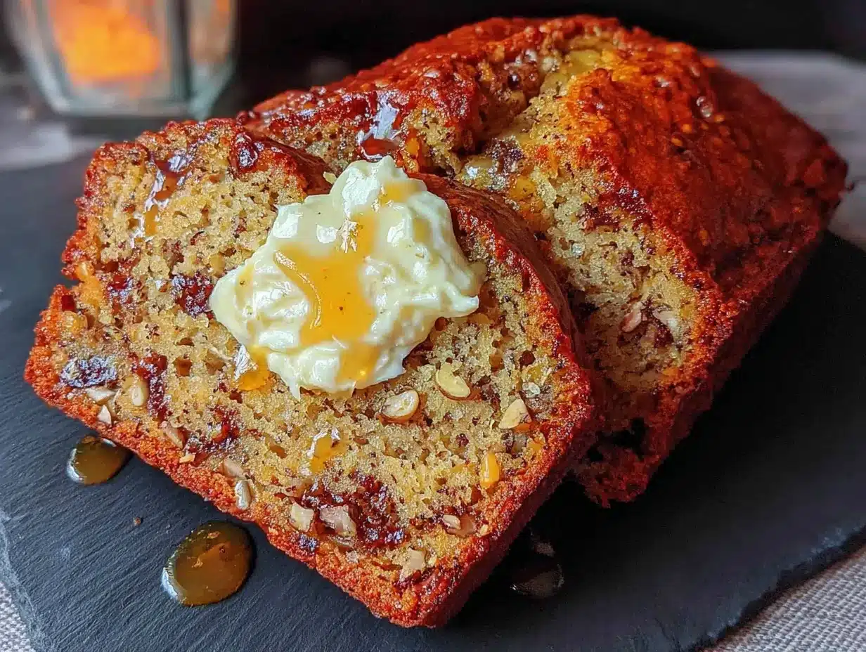 browned butter banana bread preparation steps