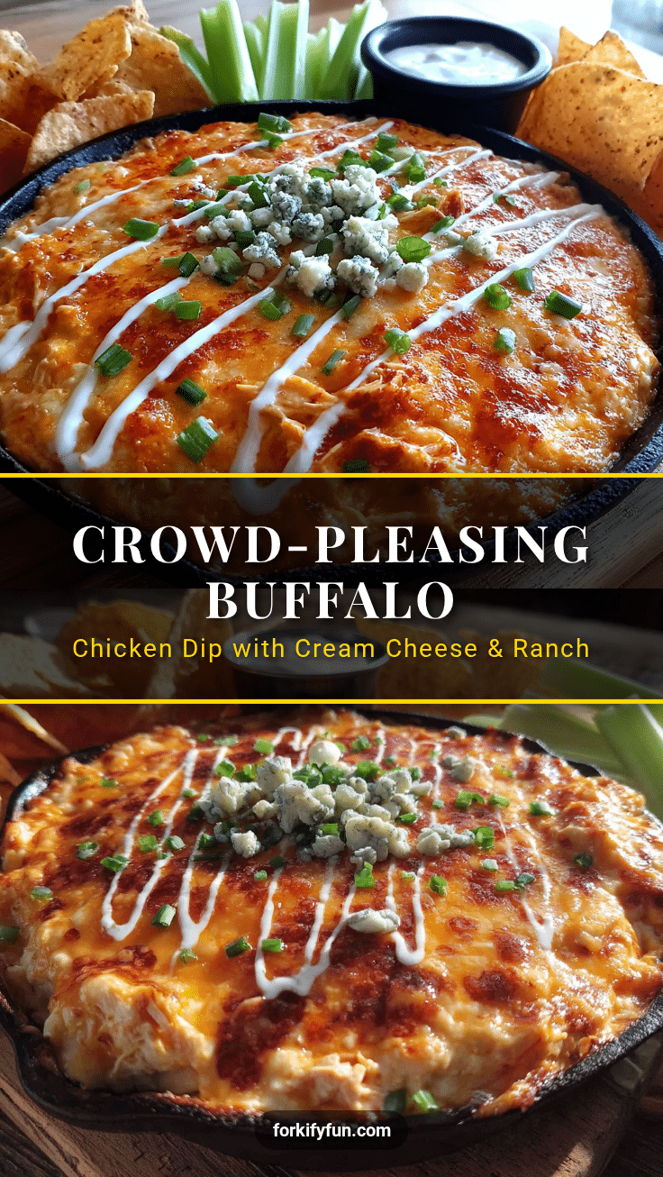 buffalo chicken dip with cream cheese recipe