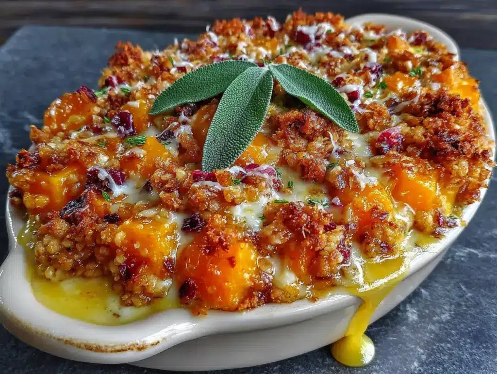 butternut squash casserole - featured image