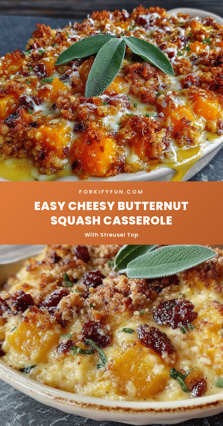 butternut squash casserole recipe