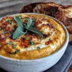 butternut squash soup with brown butter and sage - featured image
