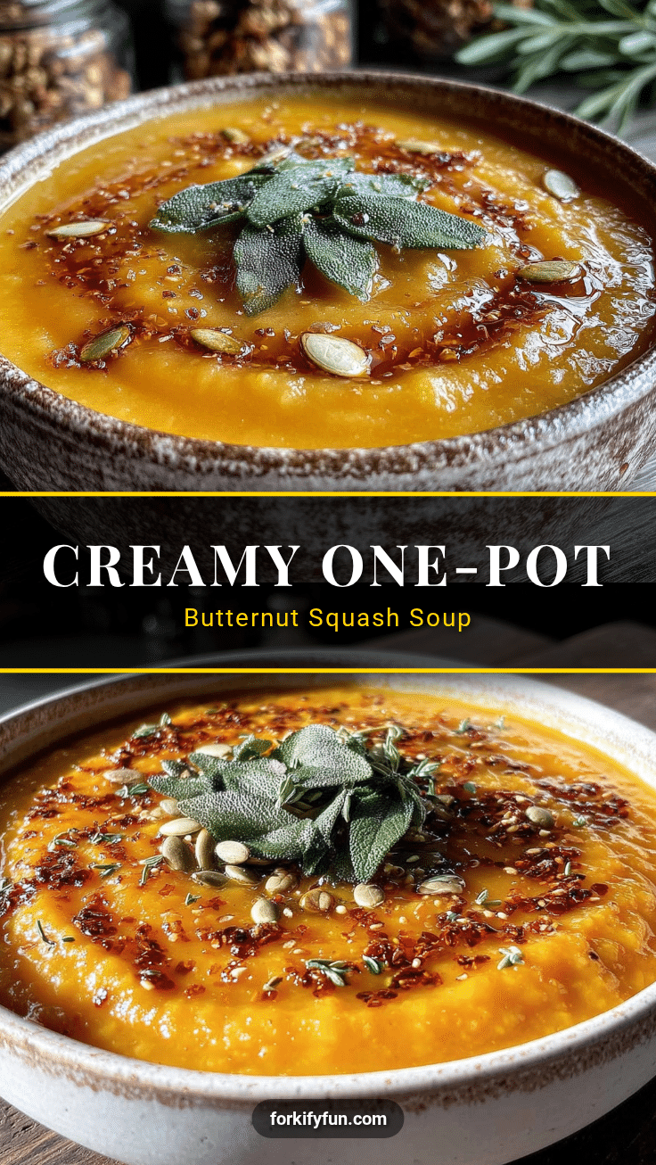 butternut squash soup with sage brown butter recipe