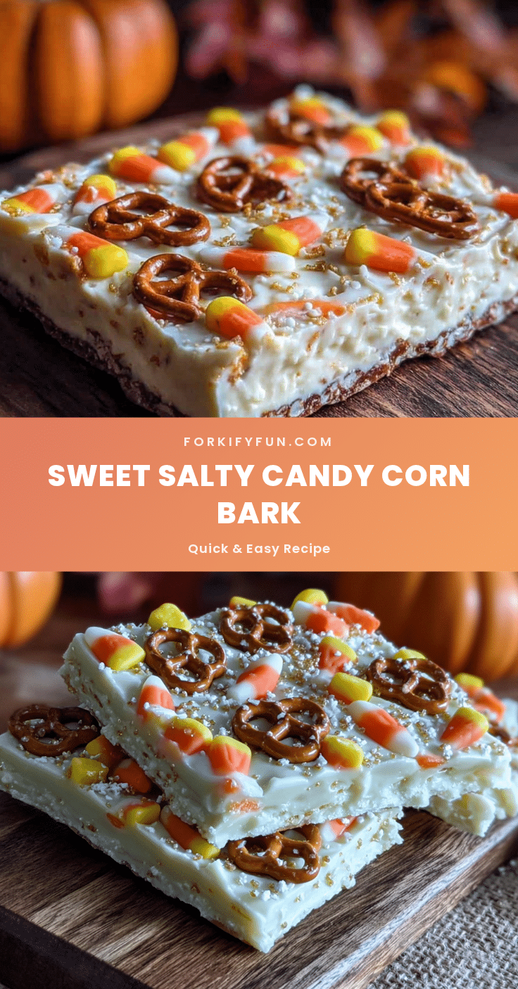 candy corn bark recipe