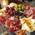 charcuterie board for two - featured image