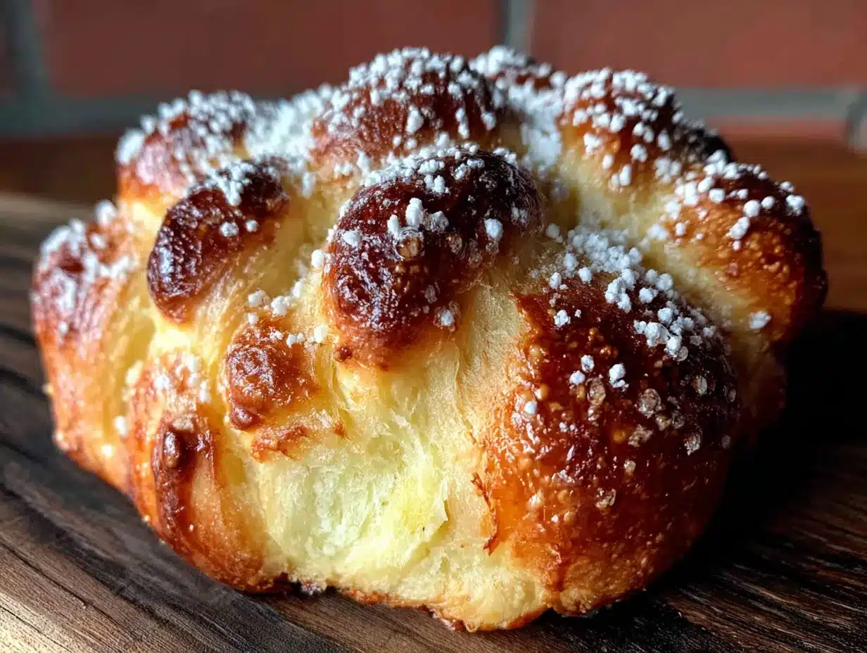 Classic Pan de Muerto preparation steps
