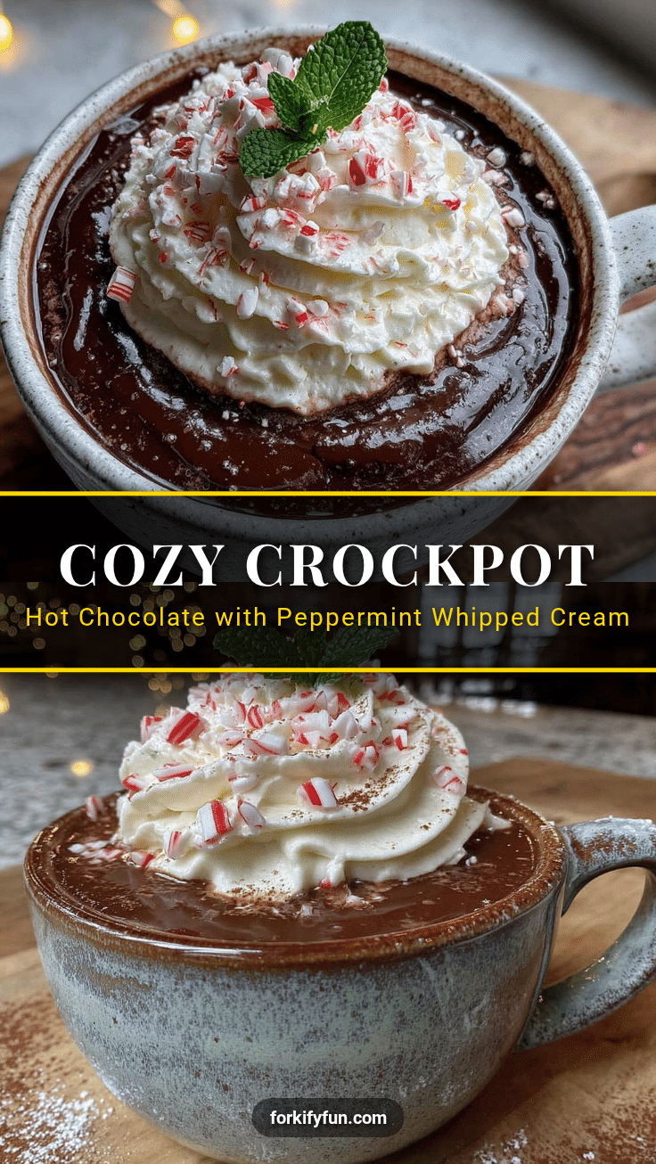 cozy crockpot hot chocolate recipe