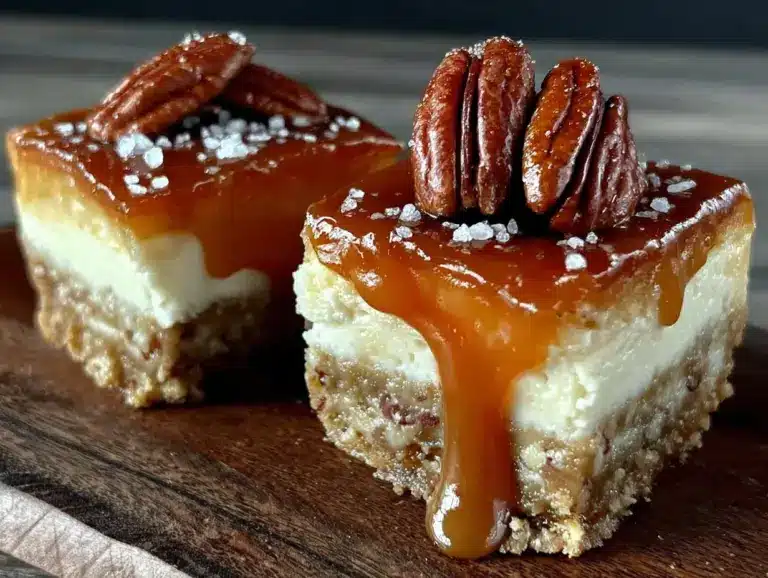 cozy fall harvest cheesecake bars - featured image