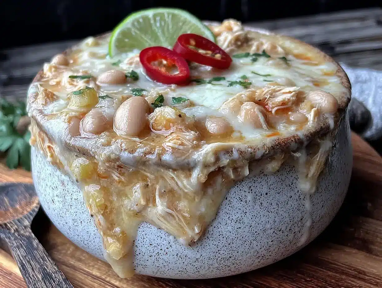 cozy white chicken chili preparation steps