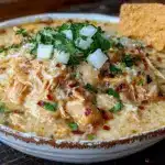 creamy white chicken chili - featured image