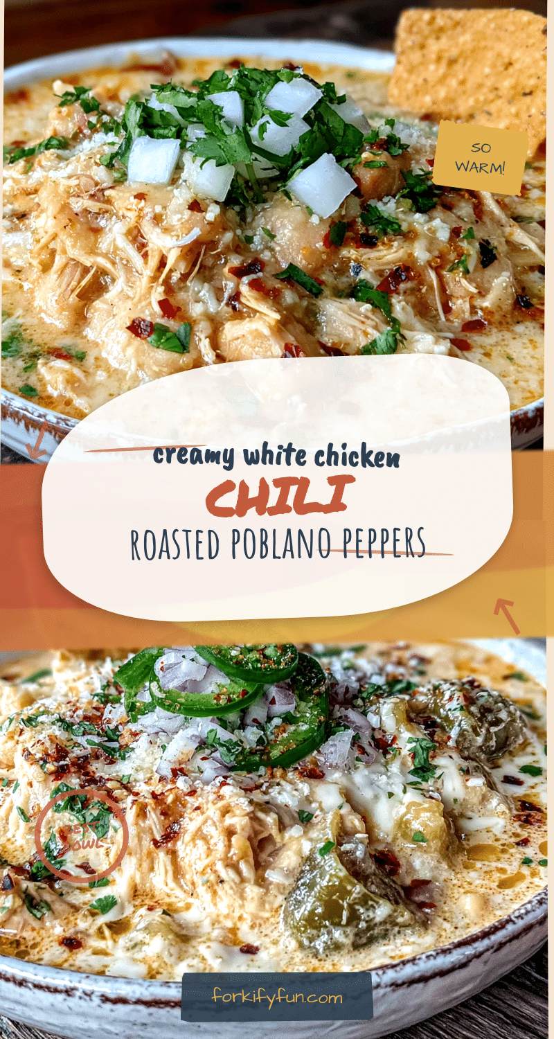 creamy white chicken chili recipe