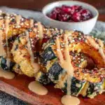 crispy delicata squash rings - featured image
