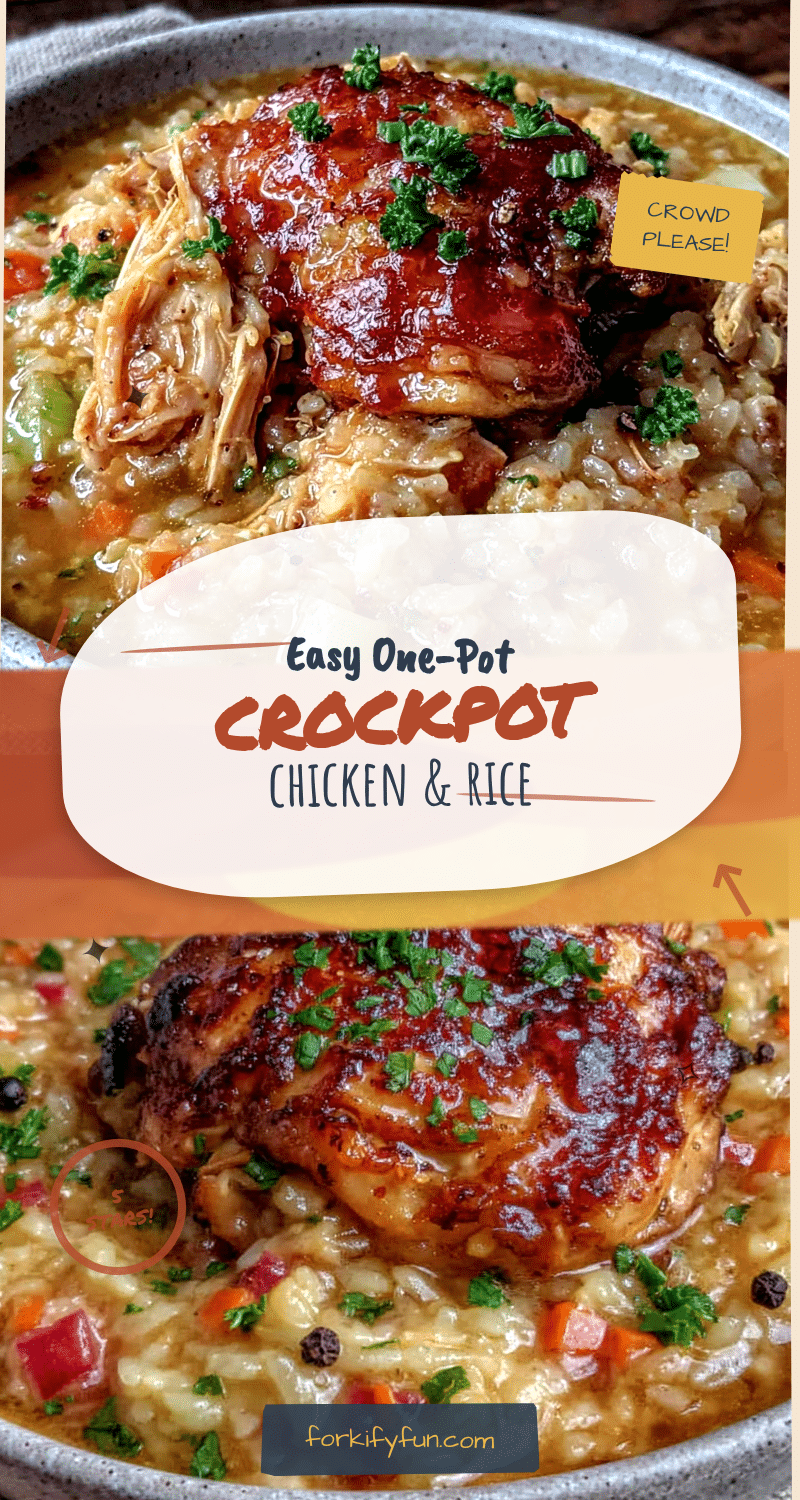 crockpot chicken and rice recipe