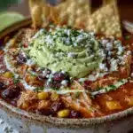crockpot chicken enchilada soup - featured image