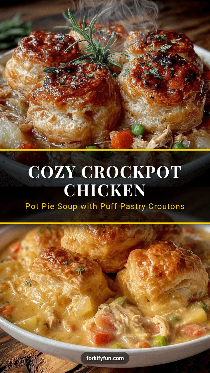 crockpot chicken pot pie soup recipe
