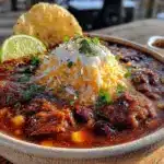 crockpot taco soup - featured image