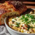 crockpot white chicken chili - featured image