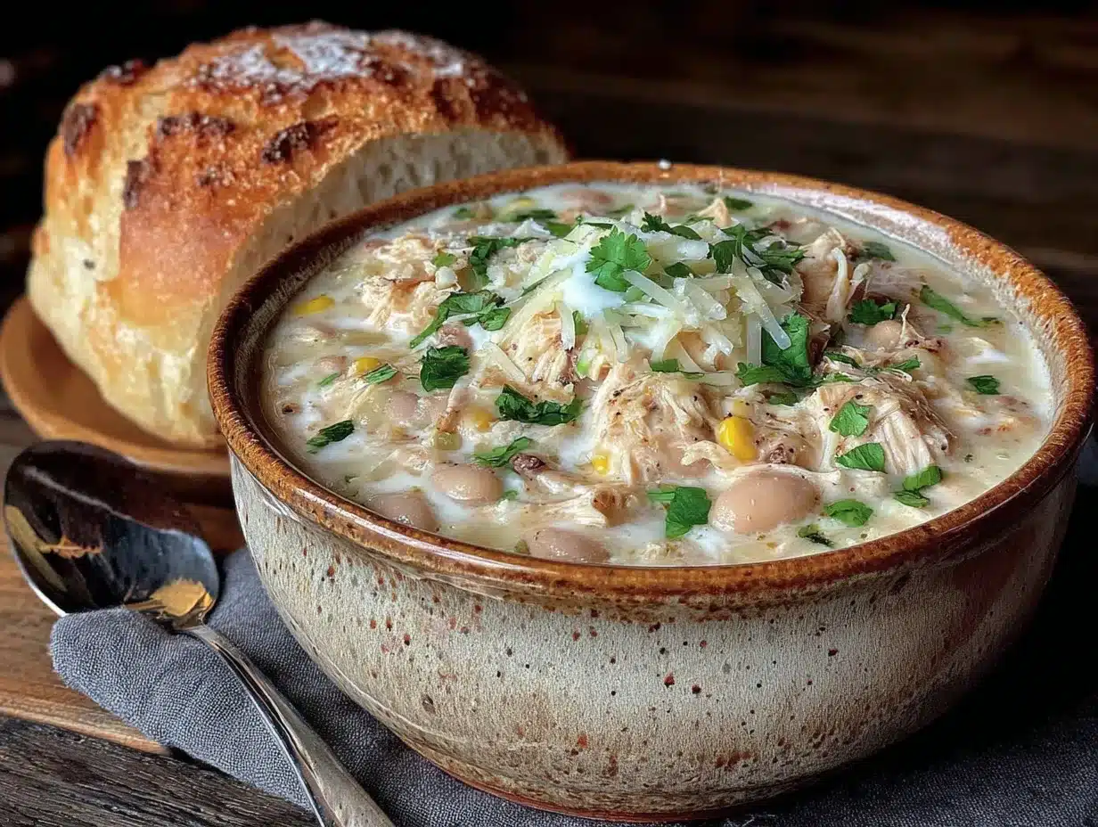 crockpot white chicken chili preparation steps