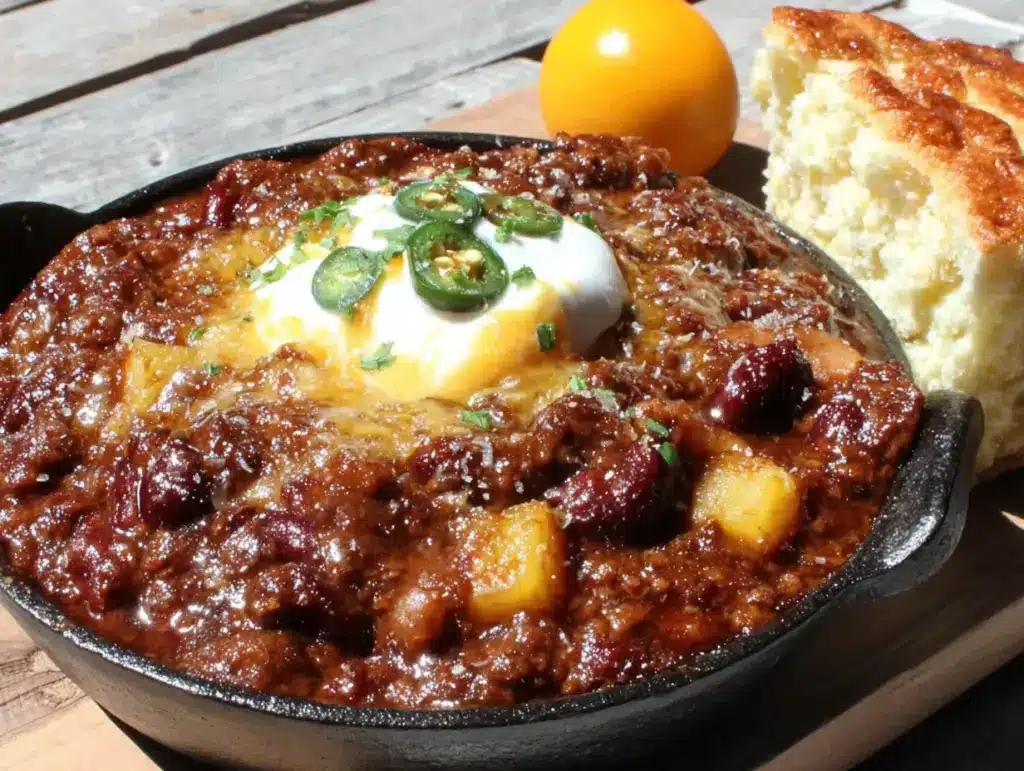 Easy One-Pot Halloween Chili for a Crowd - featured image