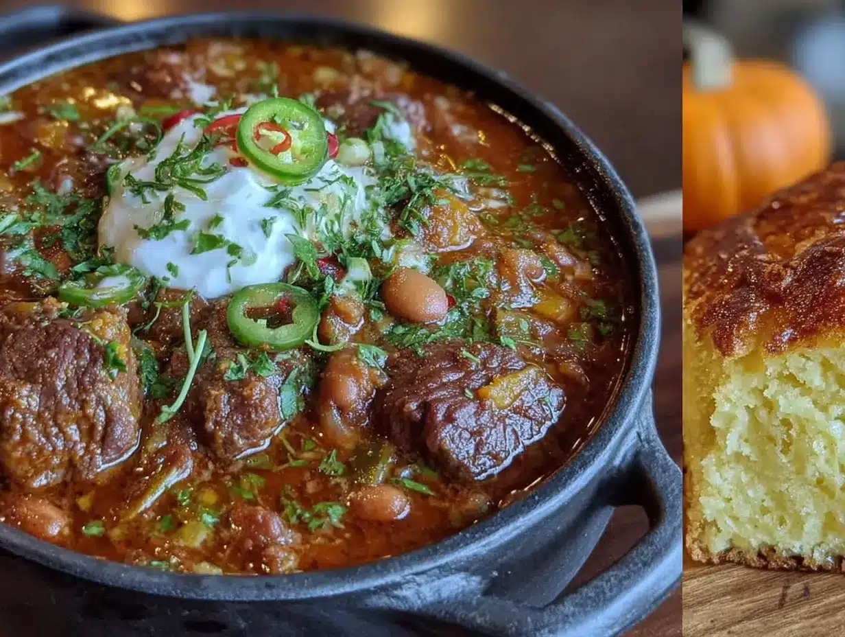 Easy One-Pot Halloween Chili for a Crowd preparation steps