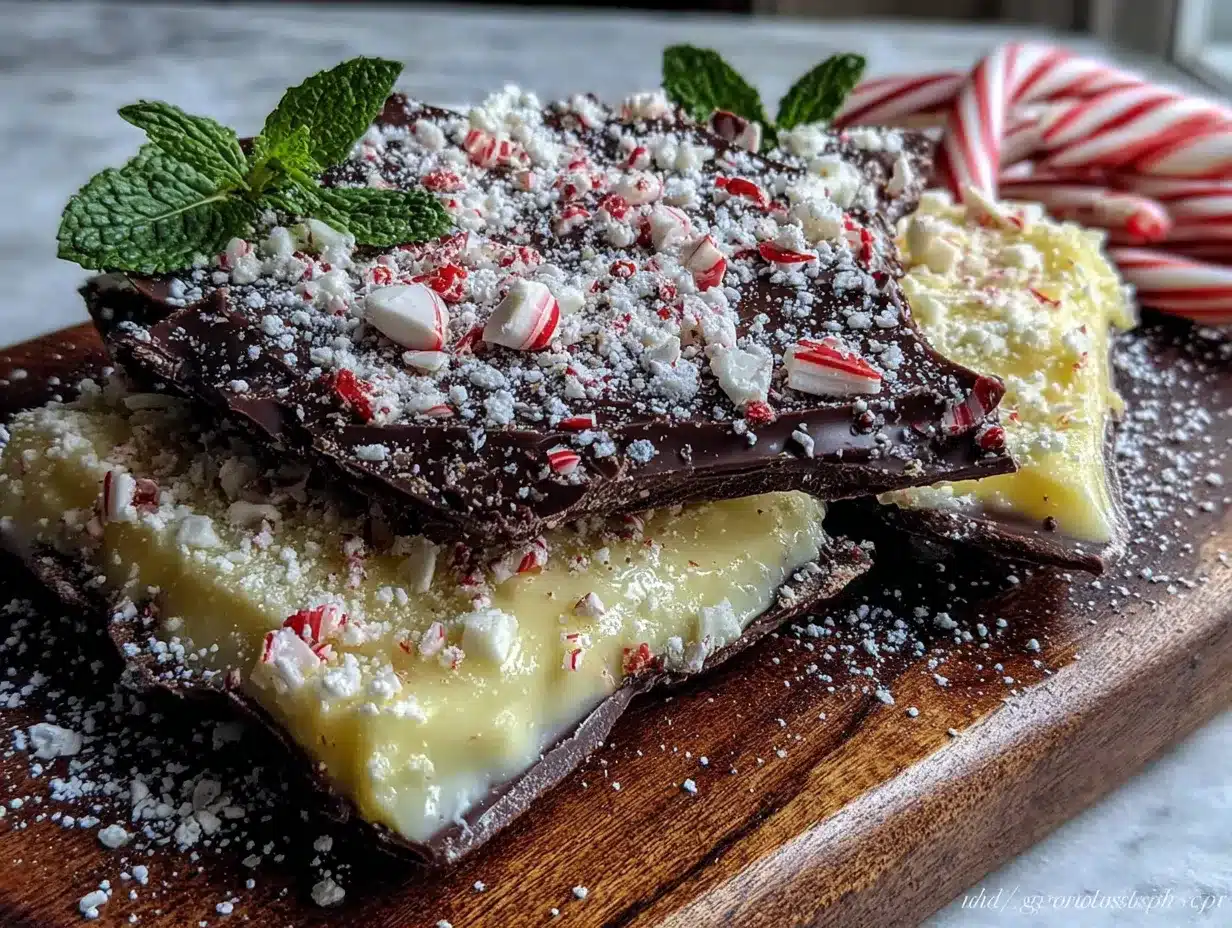 easy peppermint bark preparation steps