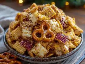 Easy Savory Chex Mix with Ranch and Old Bay - featured image