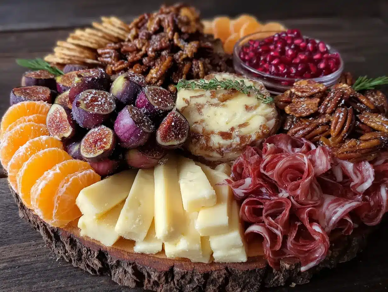 Friendsgiving Fall Charcuterie Board preparation steps