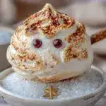 ghost meringue cookie pops - featured image