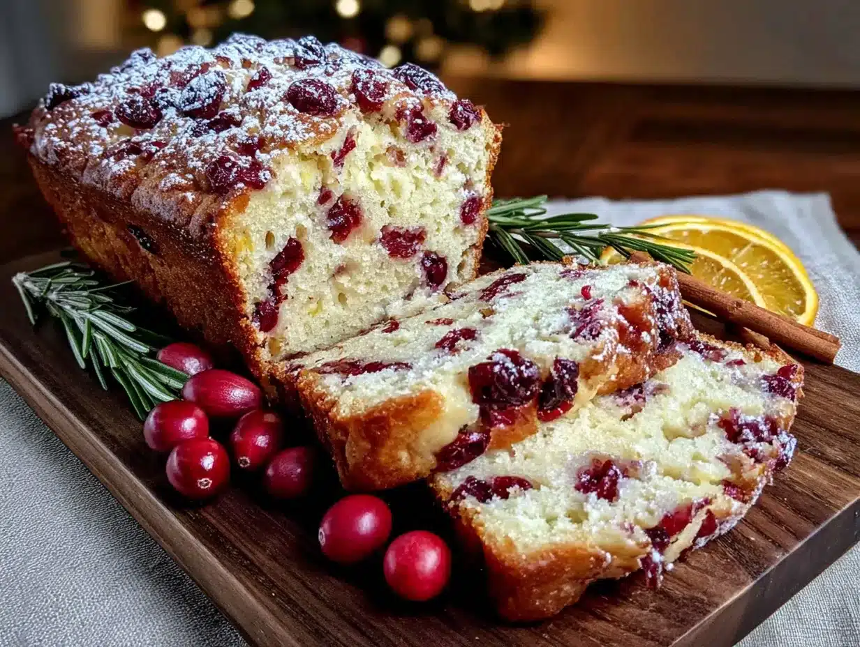 gluten-free cranberry orange bread preparation steps