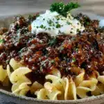 ground beef stroganoff - featured image