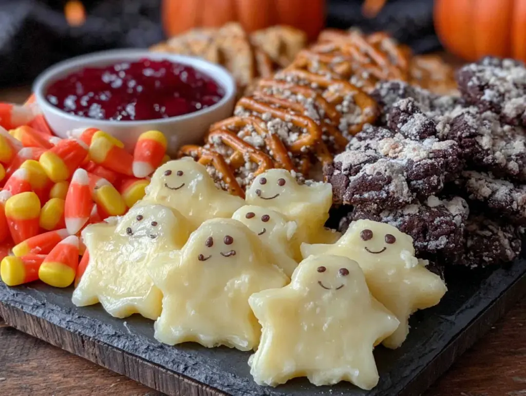 halloween charcuterie board - featured image