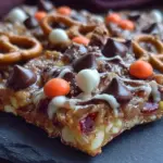 Halloween Pretzel Bark - featured image