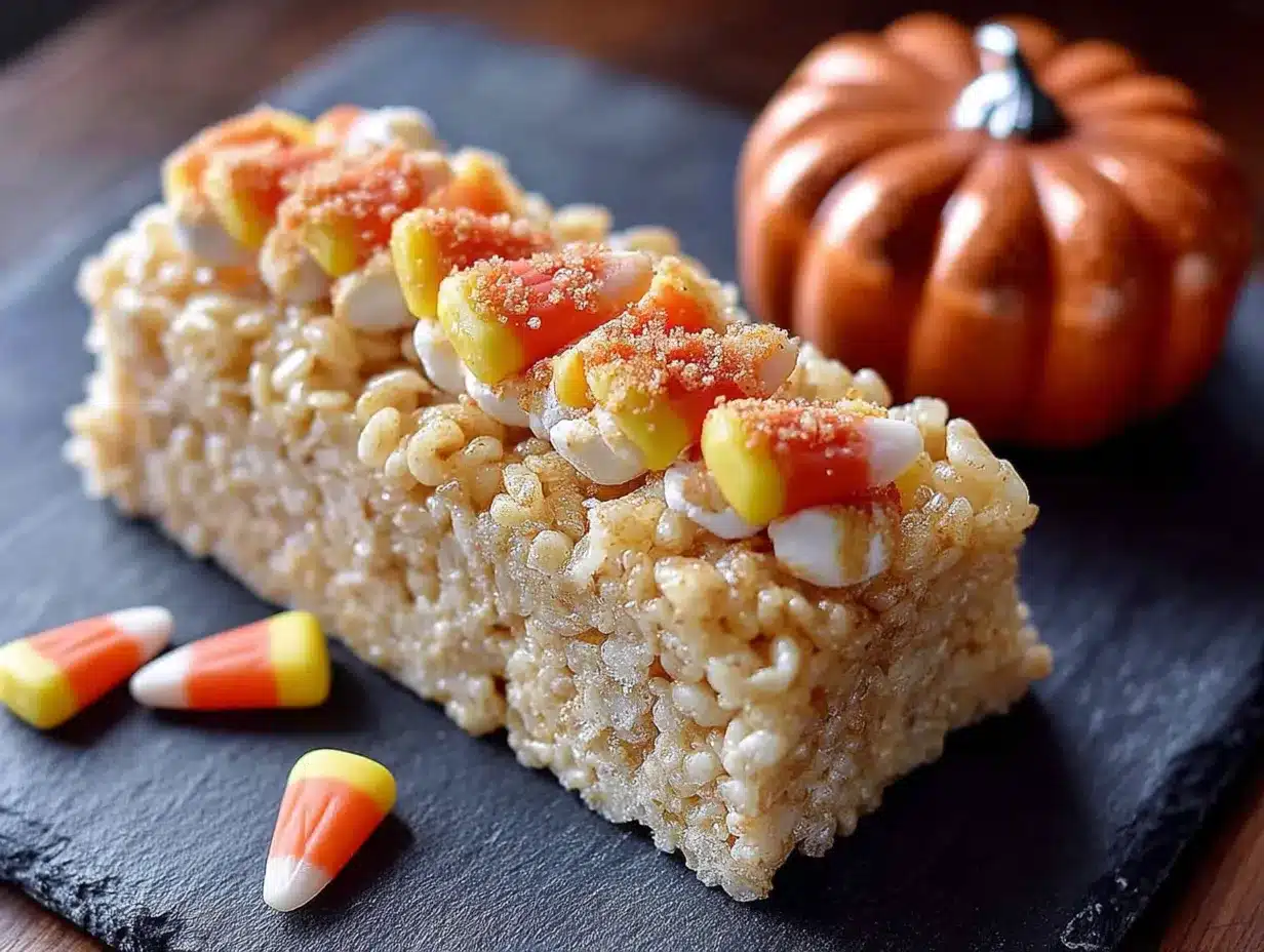 halloween rice krispie treats preparation steps