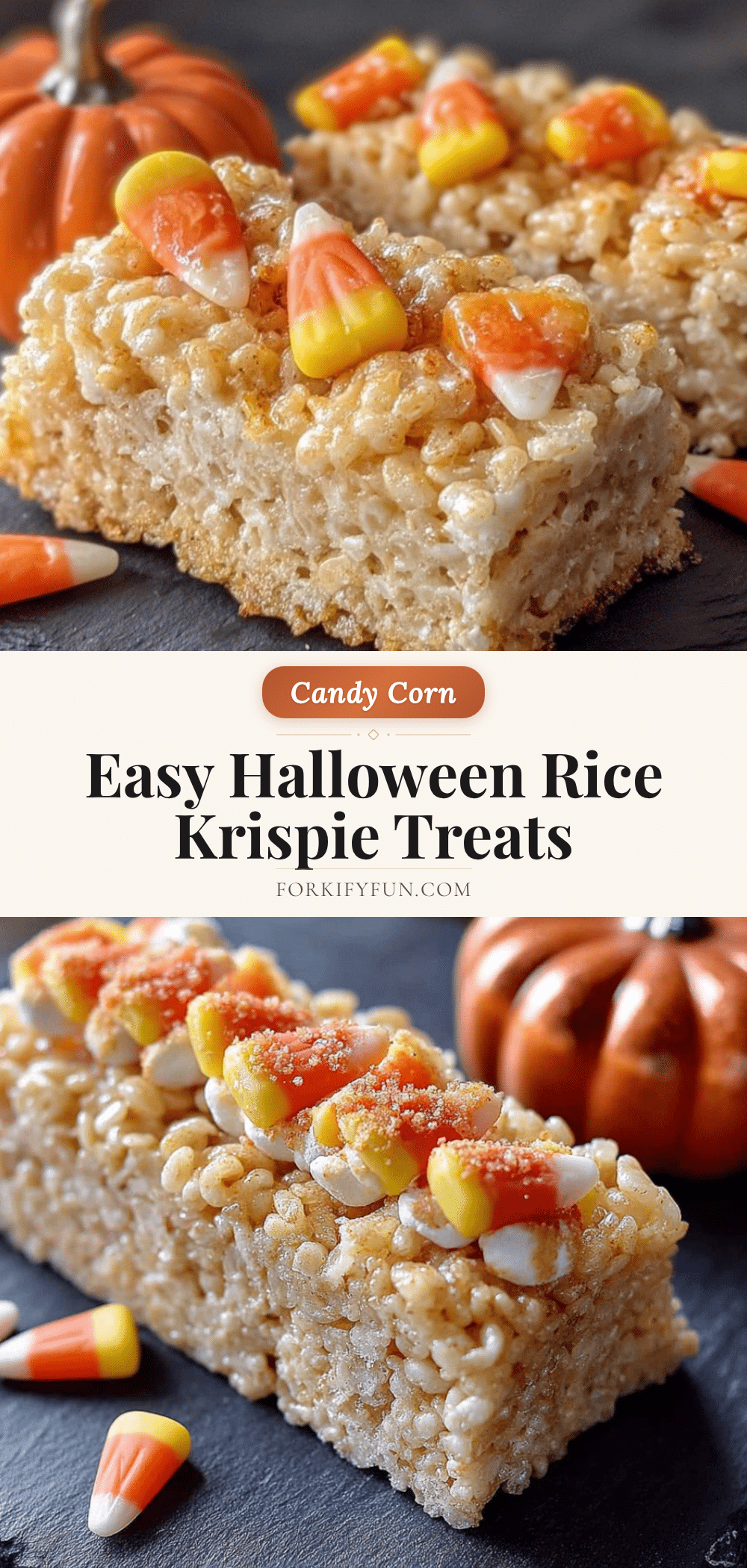halloween rice krispie treats recipe