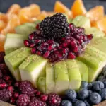 halloween spider web fruit tray - featured image