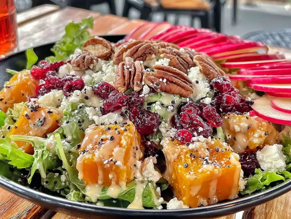 Harvest Fall Salad with Apple Cider Vinaigrette - featured image