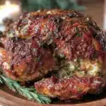 herb butter roasted turkey - featured image
