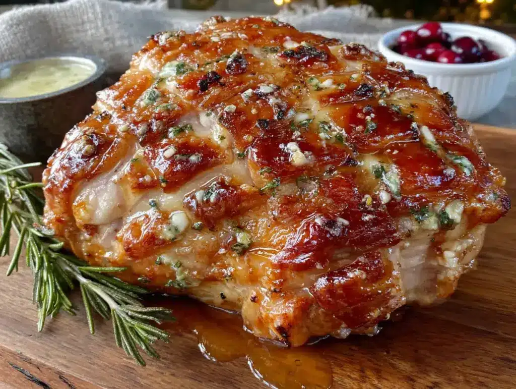 herb-butter roasted turkey breast - featured image