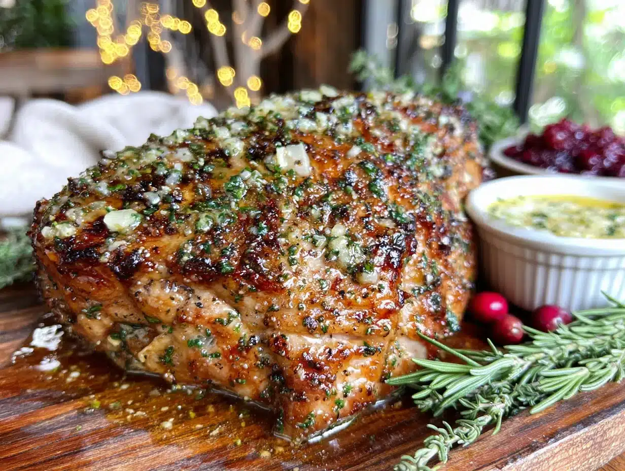 herb-butter roasted turkey breast preparation steps
