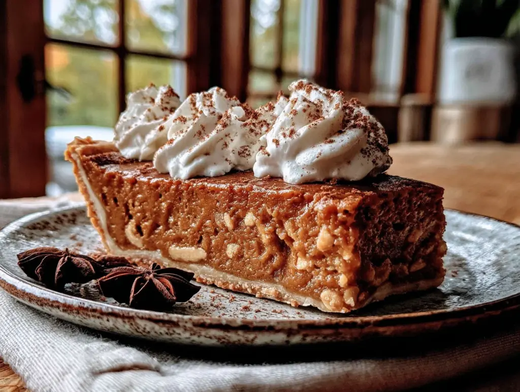 homemade pumpkin pie - featured image