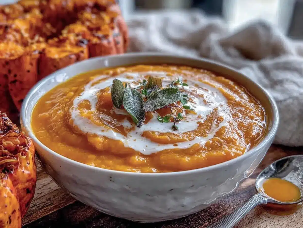 honeynut squash soup preparation steps